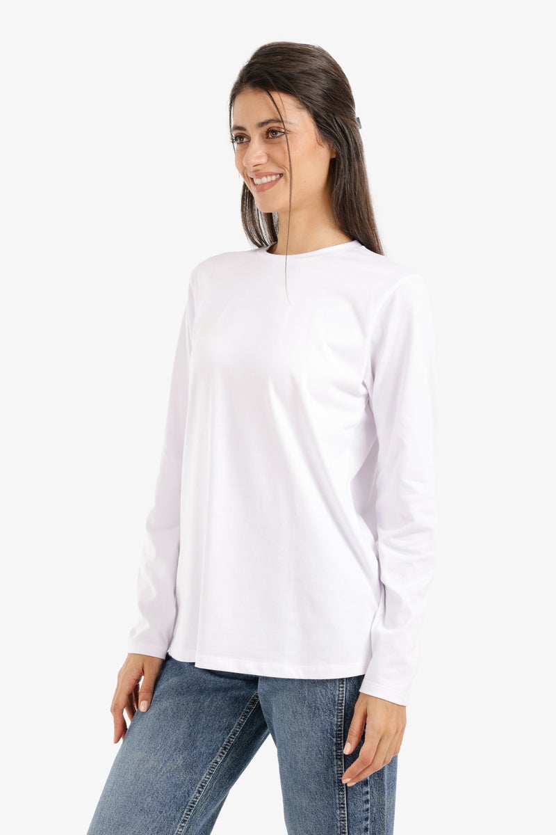 Carina Long Sleeve Relaxed T-Shirt - Image 3